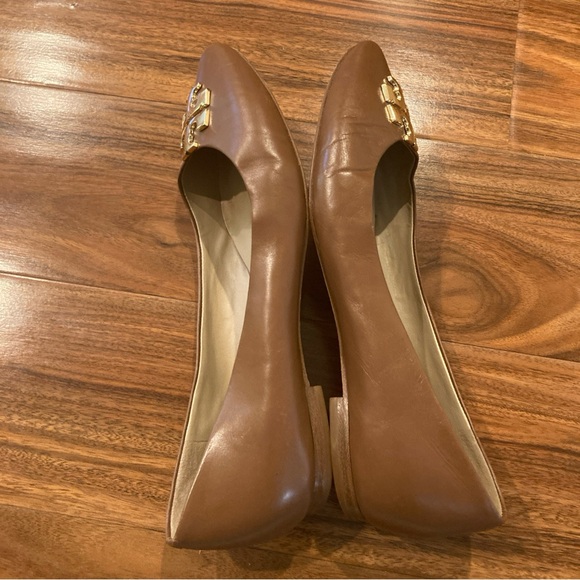 Tory Burch Raleigh Flats Brown Size 9.5 - Picture 6 of 12